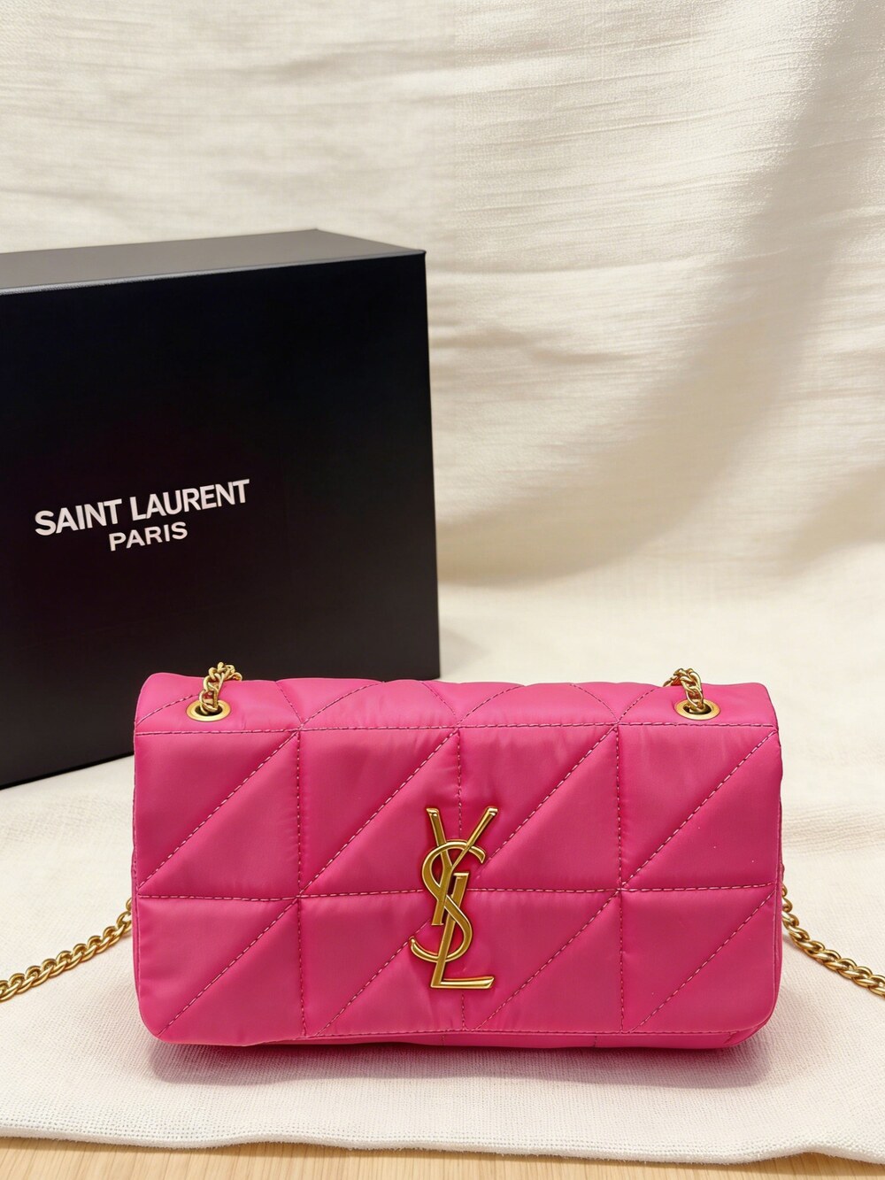 YSL Medium Bag in Pink